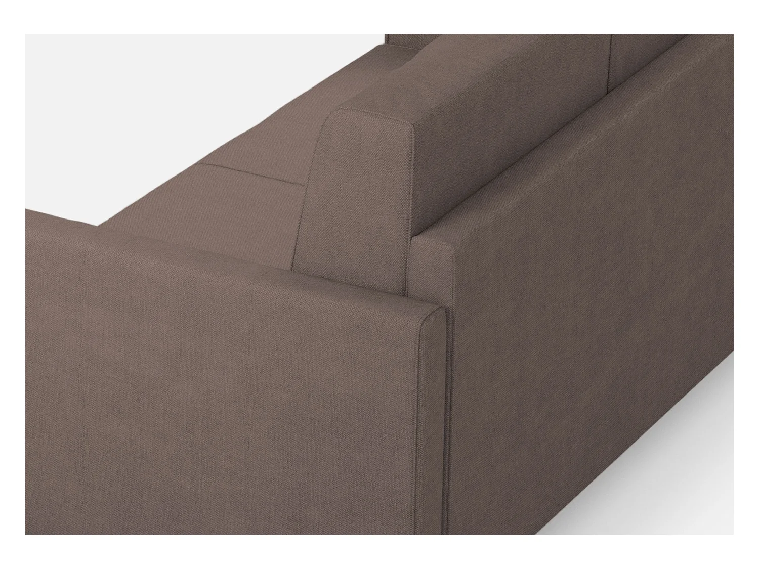 Lit Adele 130x190 gris sommier et conteneur