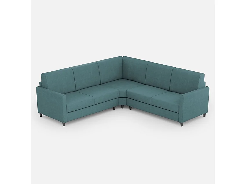 Lit Adele 130x200 avec sommier gris