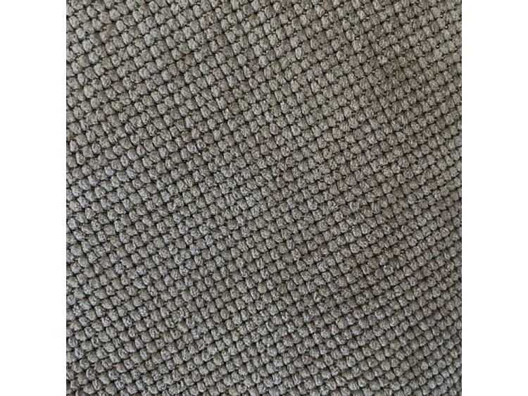 Sofá italiano moderno recto de tela gris Korane - 3 tamaños-Talla 158 cm