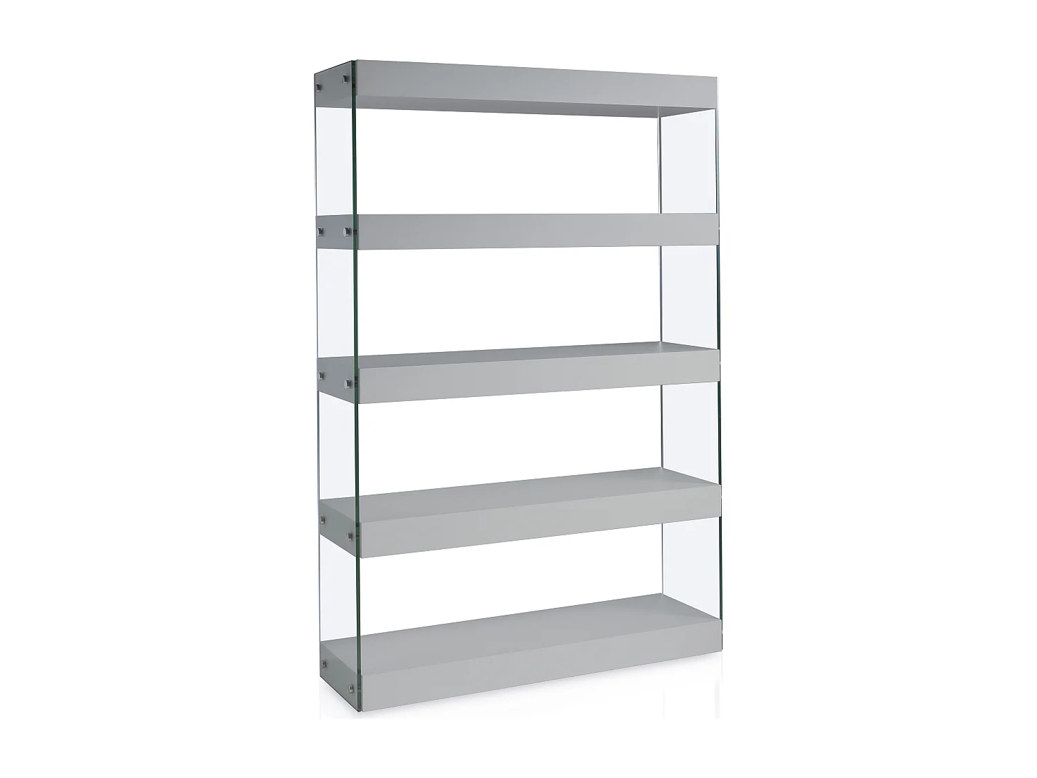 Etagères design Bois laqué gris Cubique