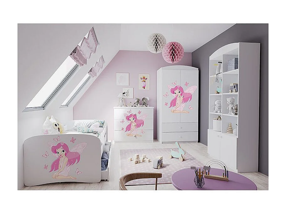 Bibliothèque blanche Drimy 90cm