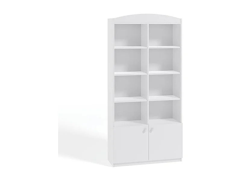 Bibliothèque blanche Drimy 90cm