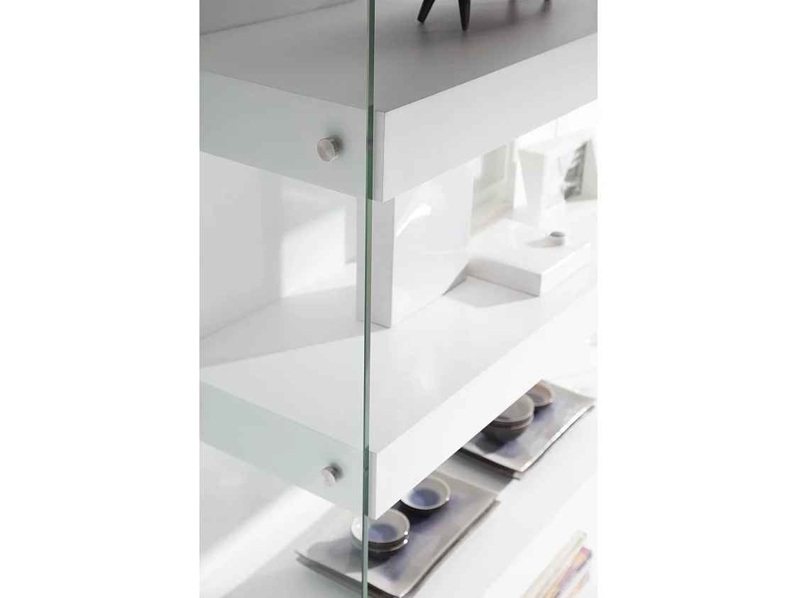 Etagères design Bois laqué jaune Cubique