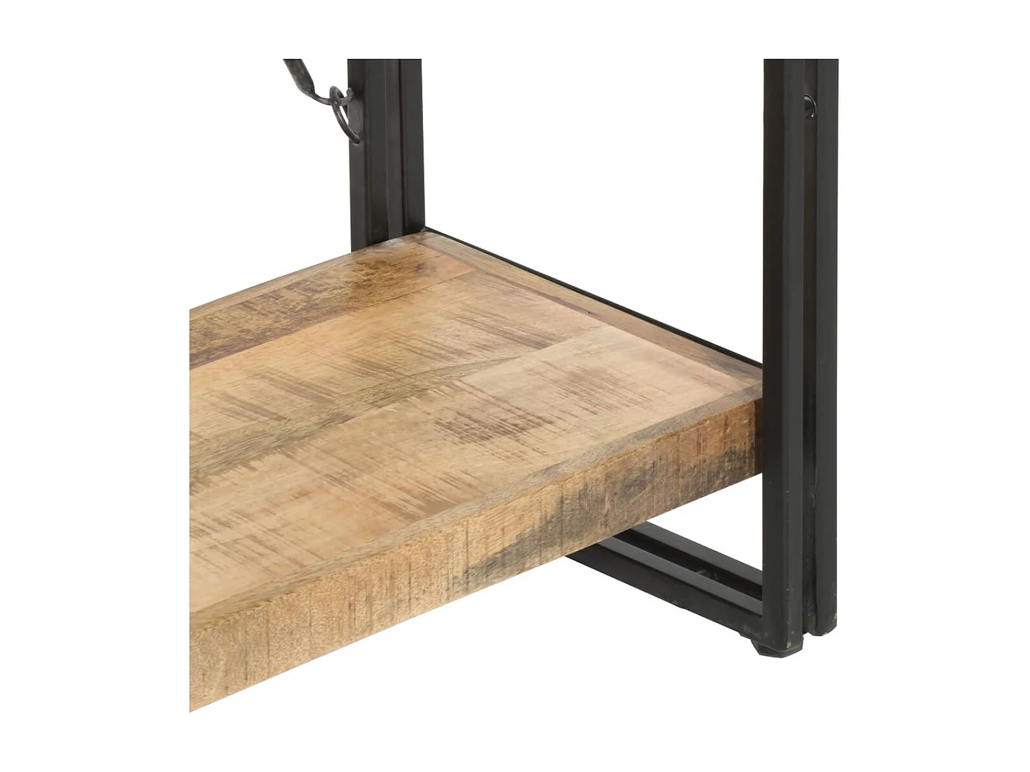 Bibliothèque à 5 niveaux 60x30x180 Bois de manguier solide