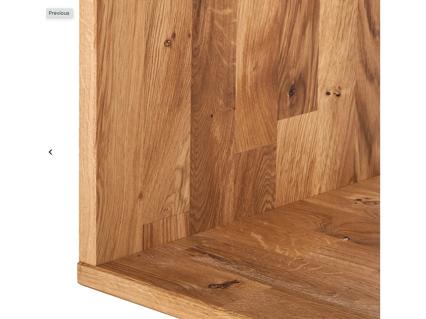 Bibliothèque en bois de chêne massif 25 compartiments Moby 187cm