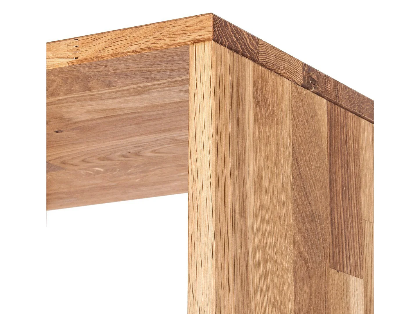 Bibliothèque en bois de chêne massif 25 compartiments Moby 187cm