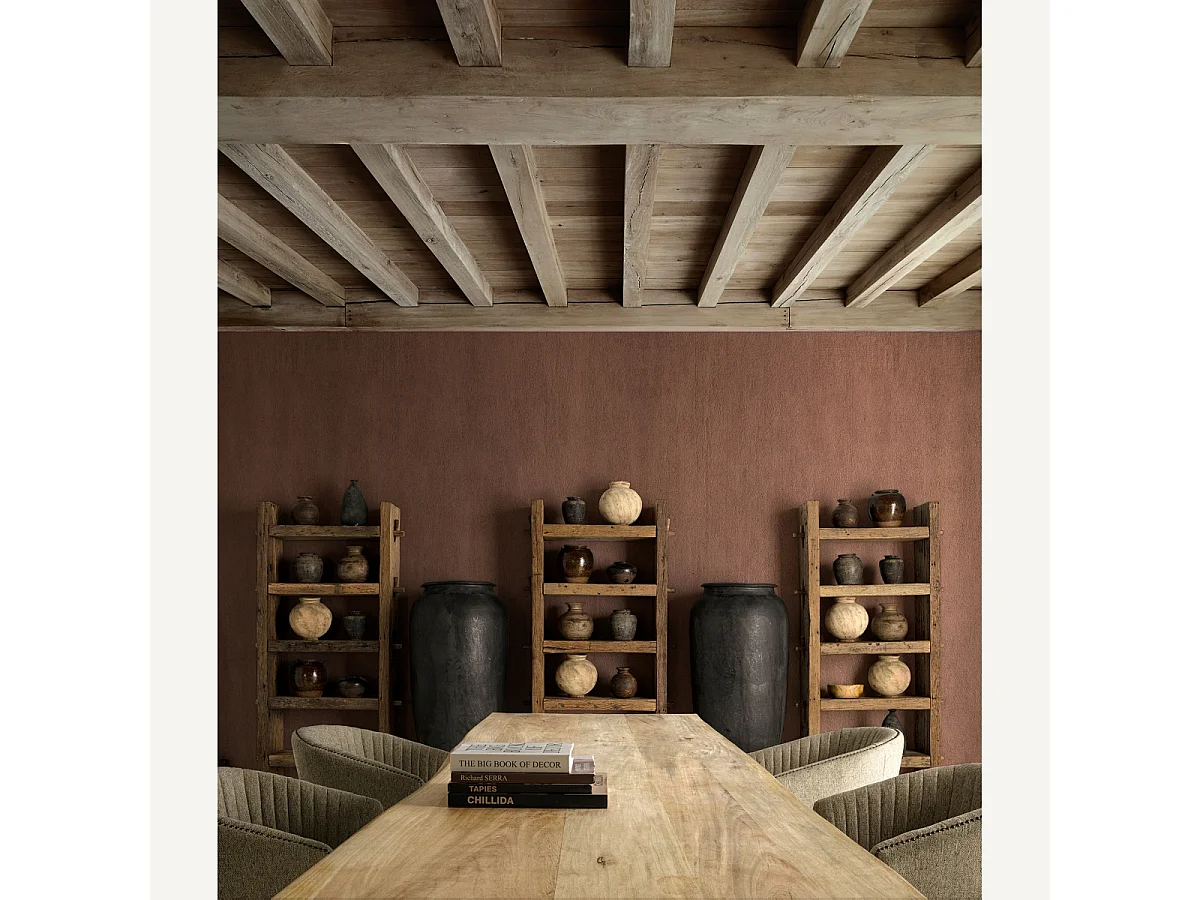 Librería Wader de madera maciza reciclada 116 cm