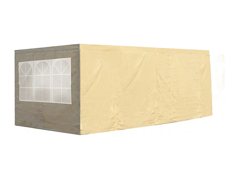 Packs Laterales Carpas Plegables - Pack 4 Laterales para Carpas 3x6 Master 4L1V1P - Crema