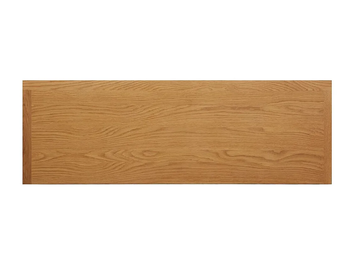 Console 110x40x75 Bois de chêne massif