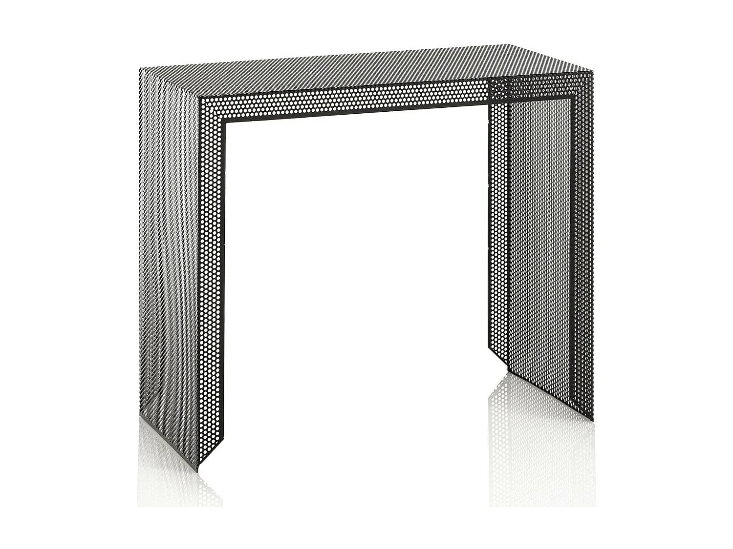 Console métal noir mat Sayo L 85cm