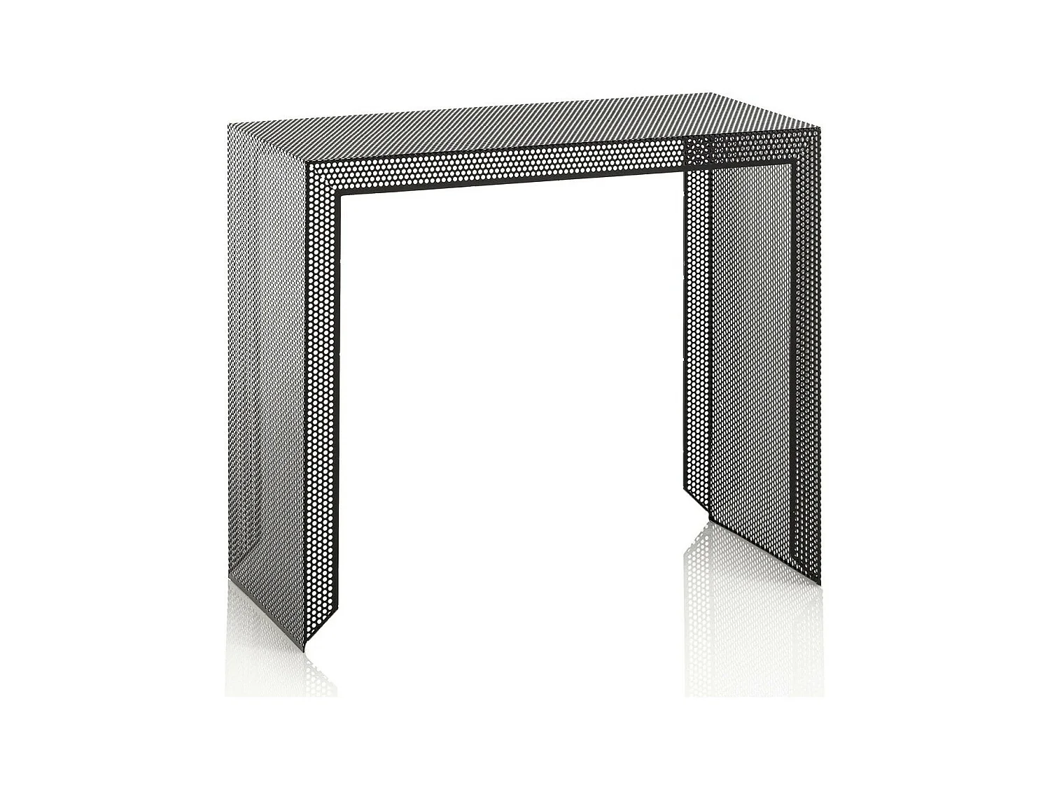 Console métal noir mat Sayo L 85cm