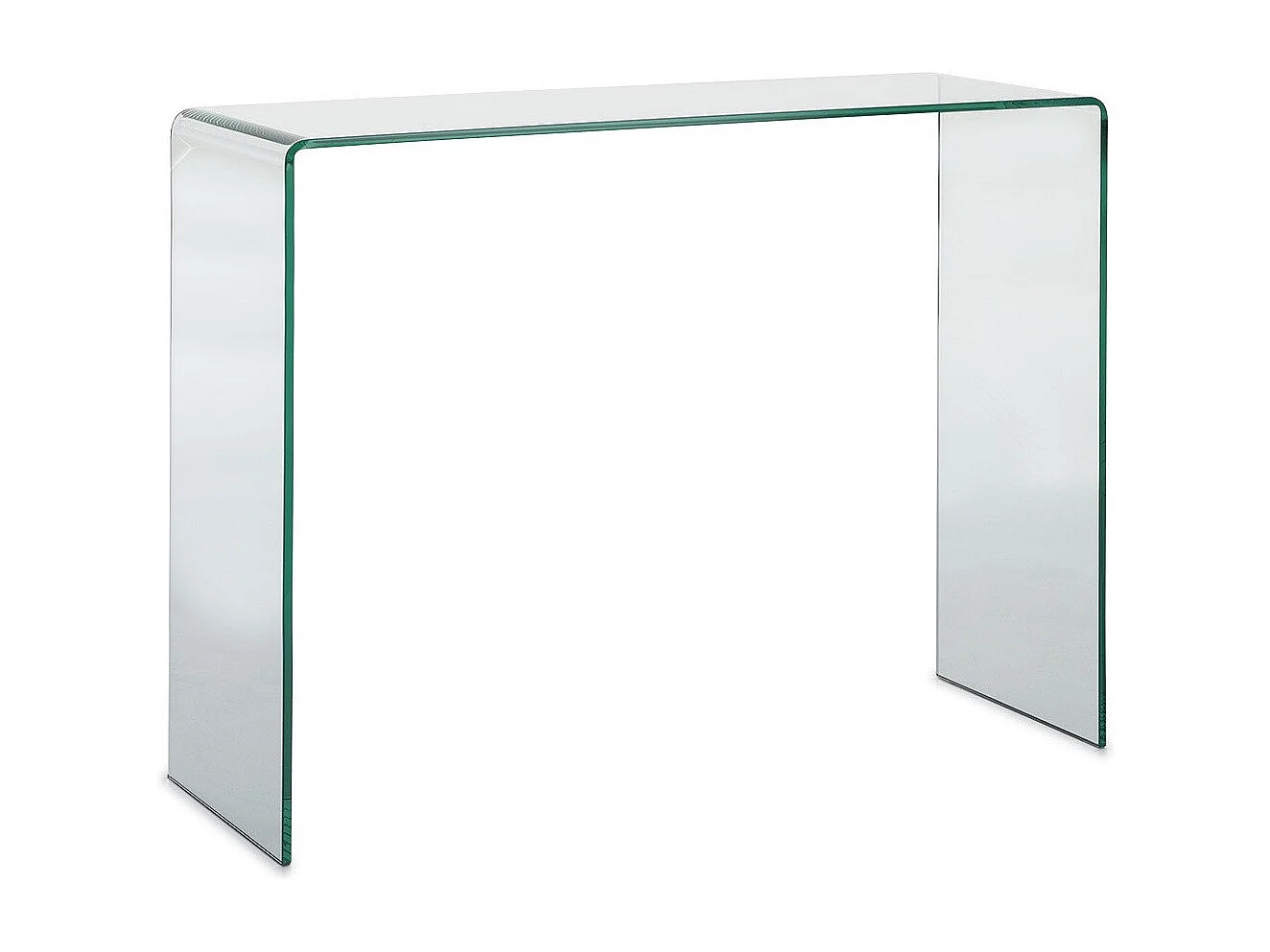 Console verre trempé 110cm