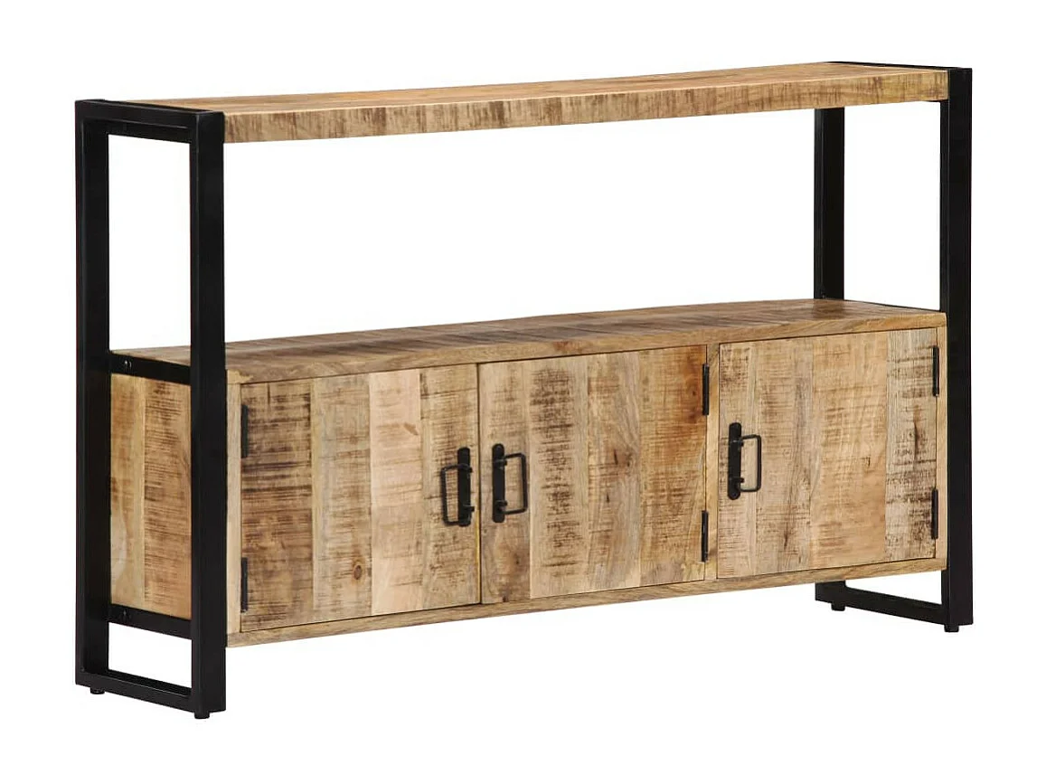 Console 120x30x75 Bois de manguier solide