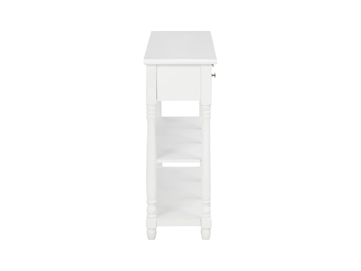 Table console Blanc 120x30x76 MDF