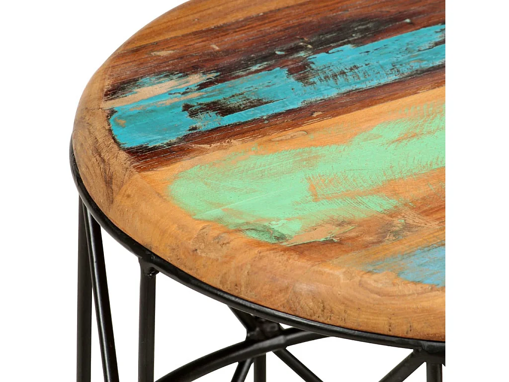 Tables basses 2 pcs Bois de récupération massif