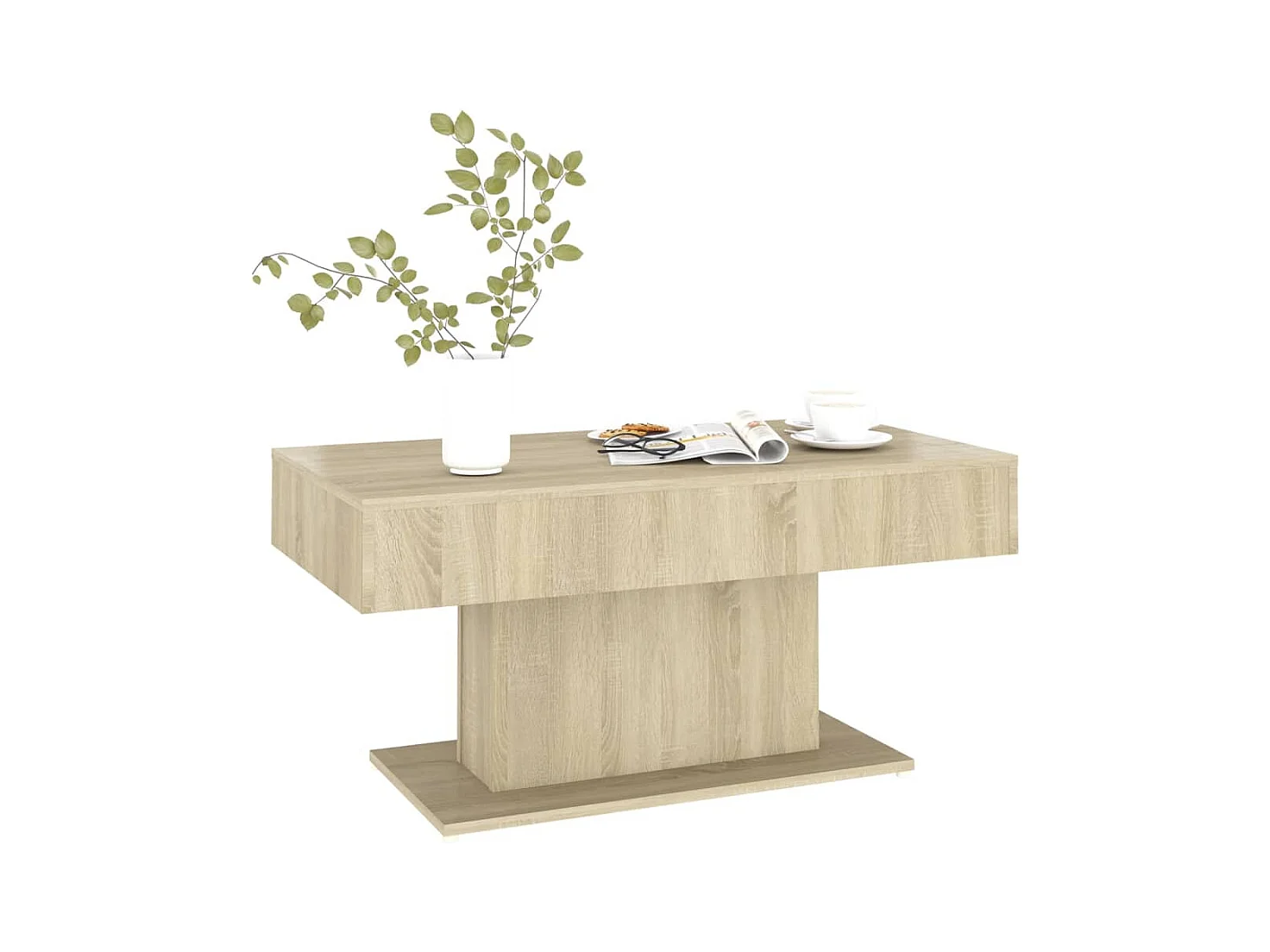 Table basse Chêne sonoma 96x50x45