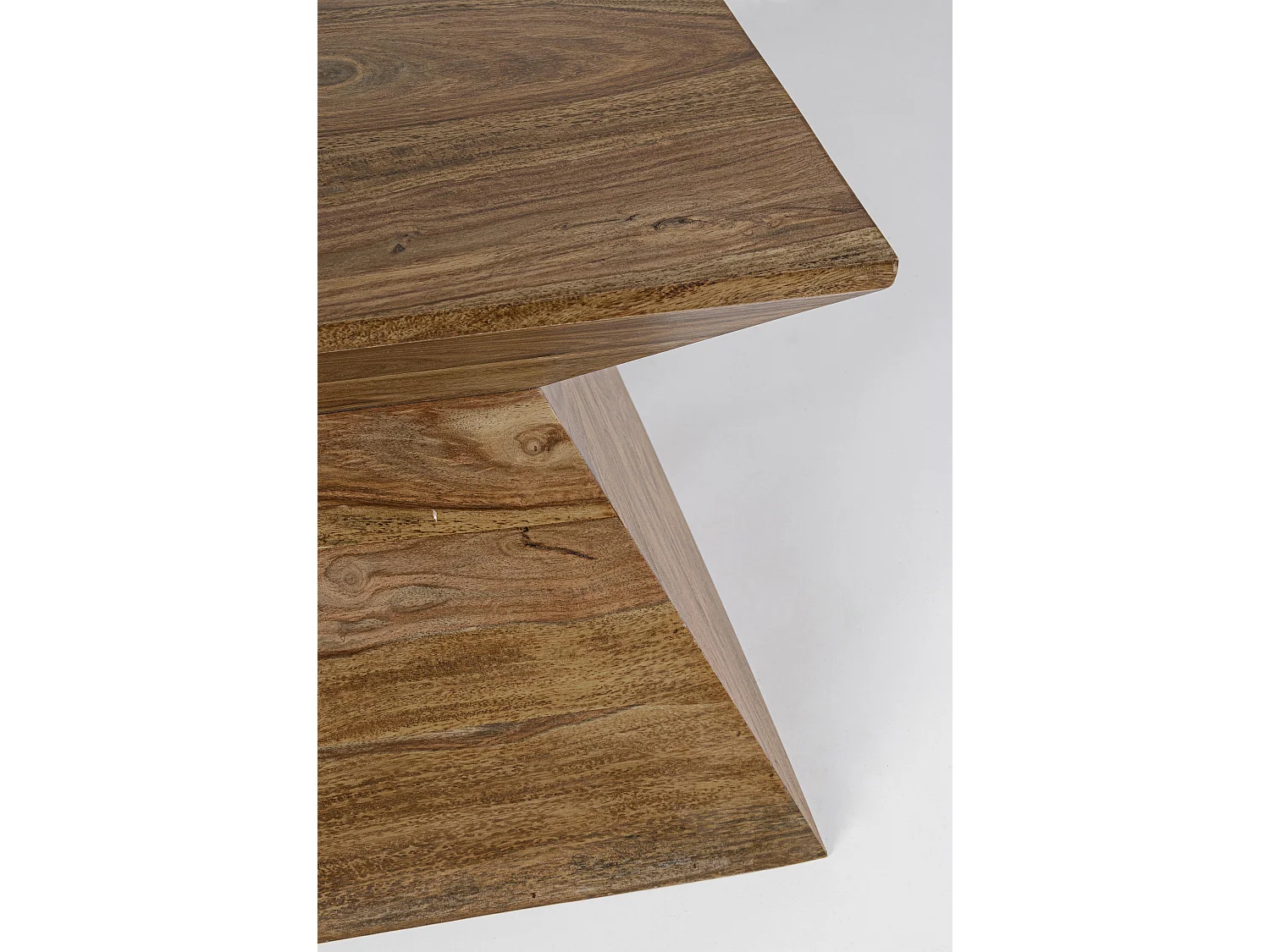 Table basse en bois de sheesham naturel Prya L 58cm