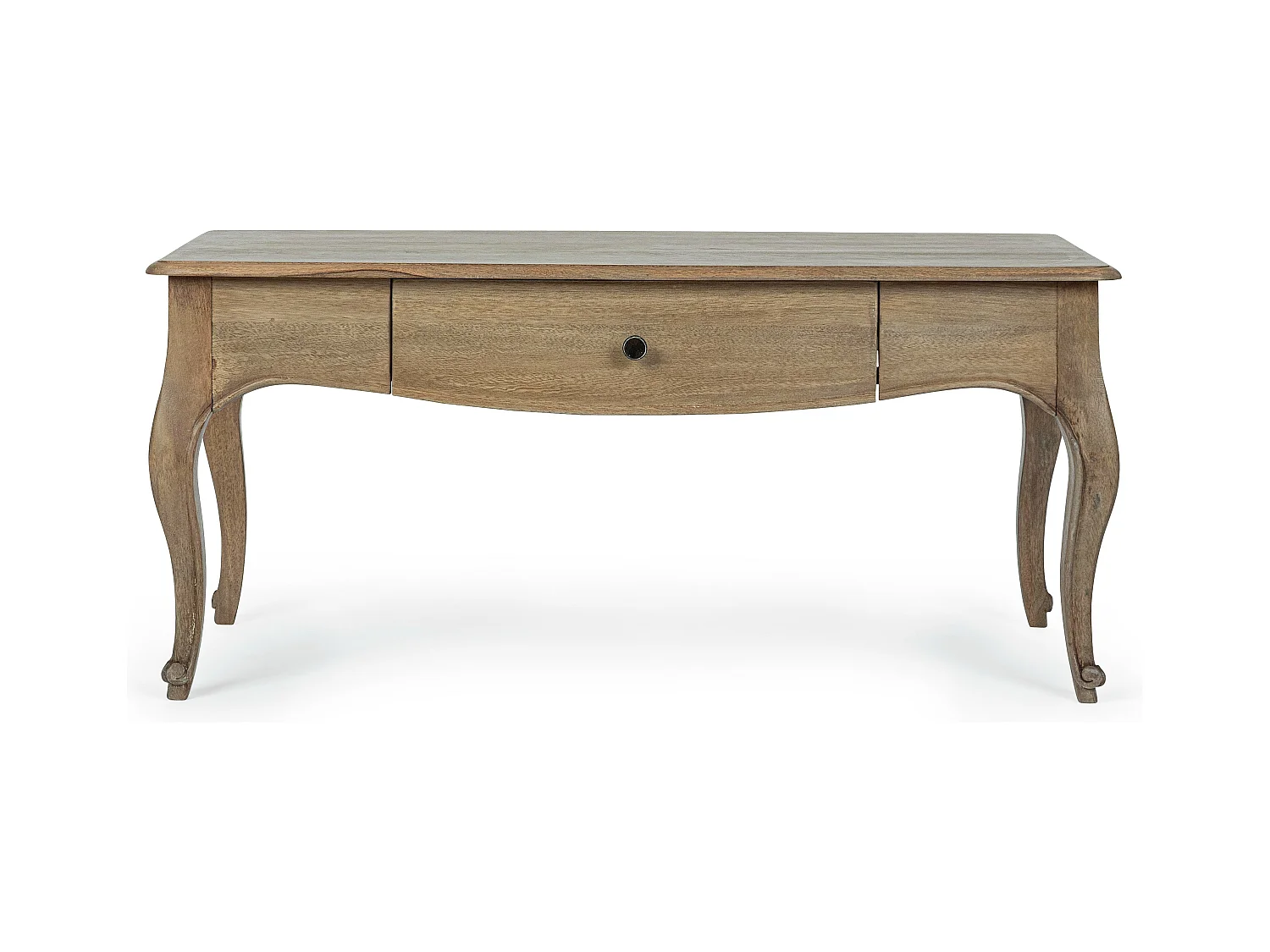 Table basse bois de manguier massif finition naturelle Domika 110cm