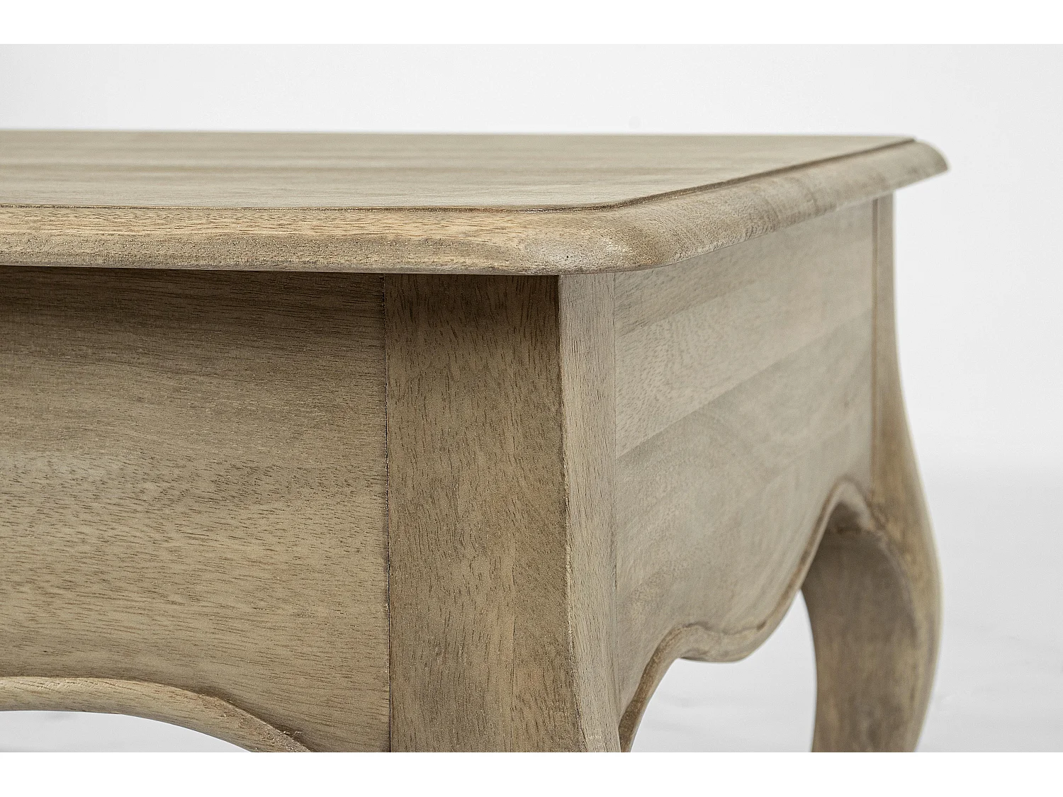 Table basse bois de manguier massif finition naturelle Domika 110cm