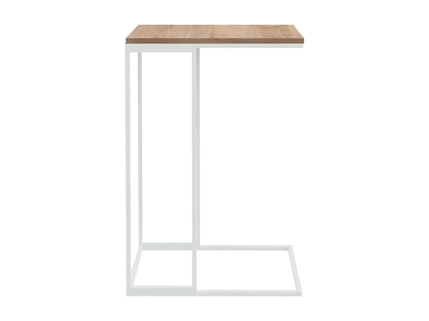 Table d'appoint Blanc 40x30x59
