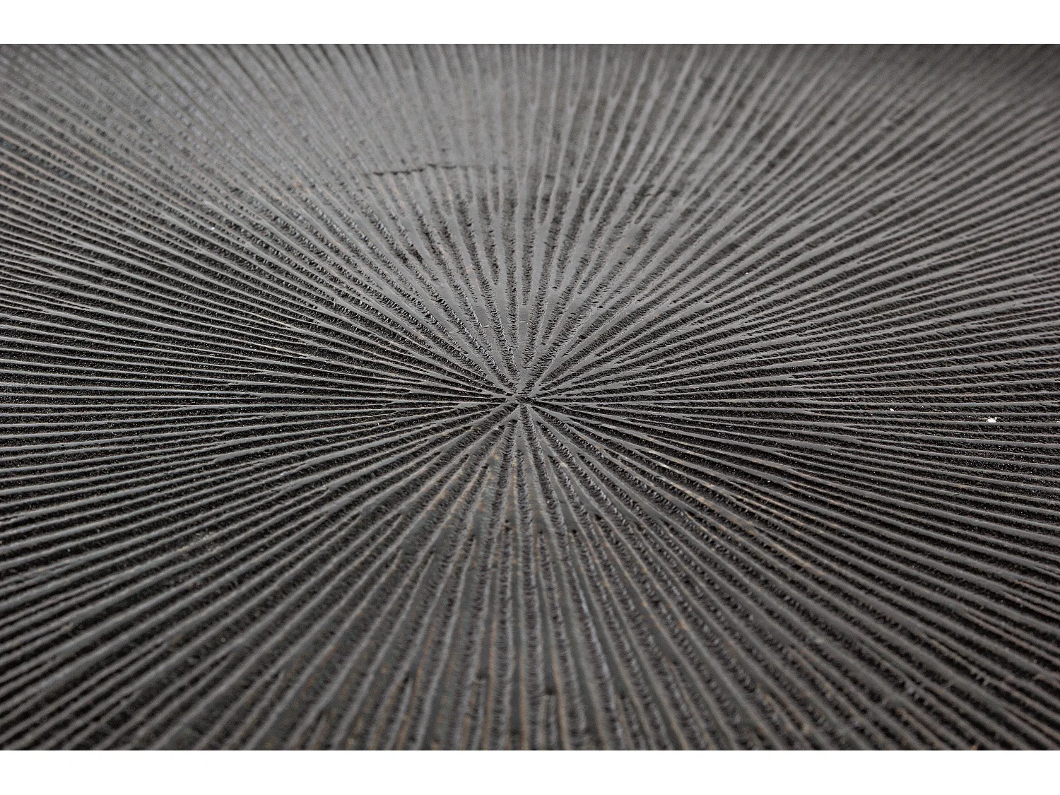 Ama ronde aluminium salontafel en zwarte poten - Set van 3