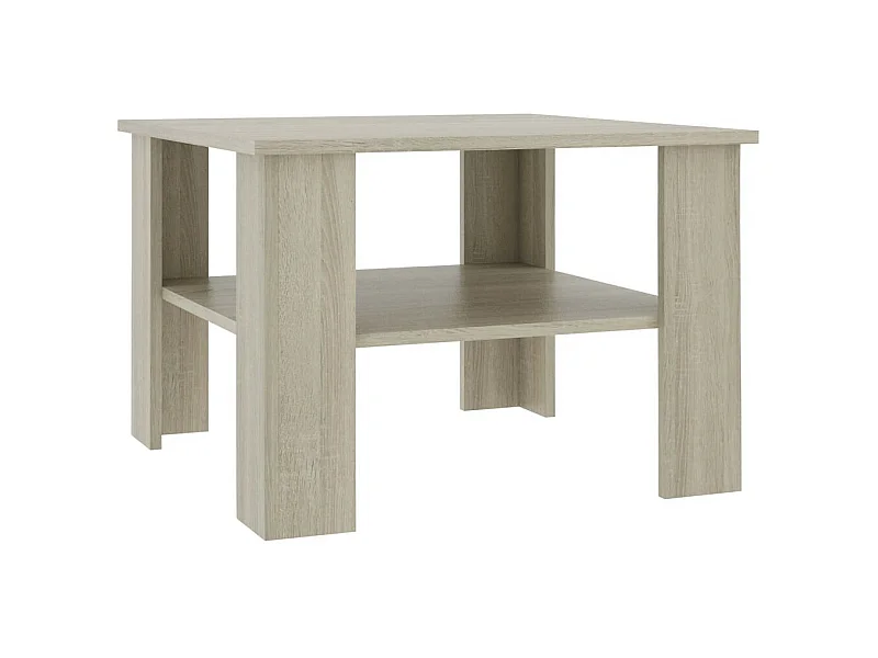Table basse Chêne sonoma 60 x 60x42