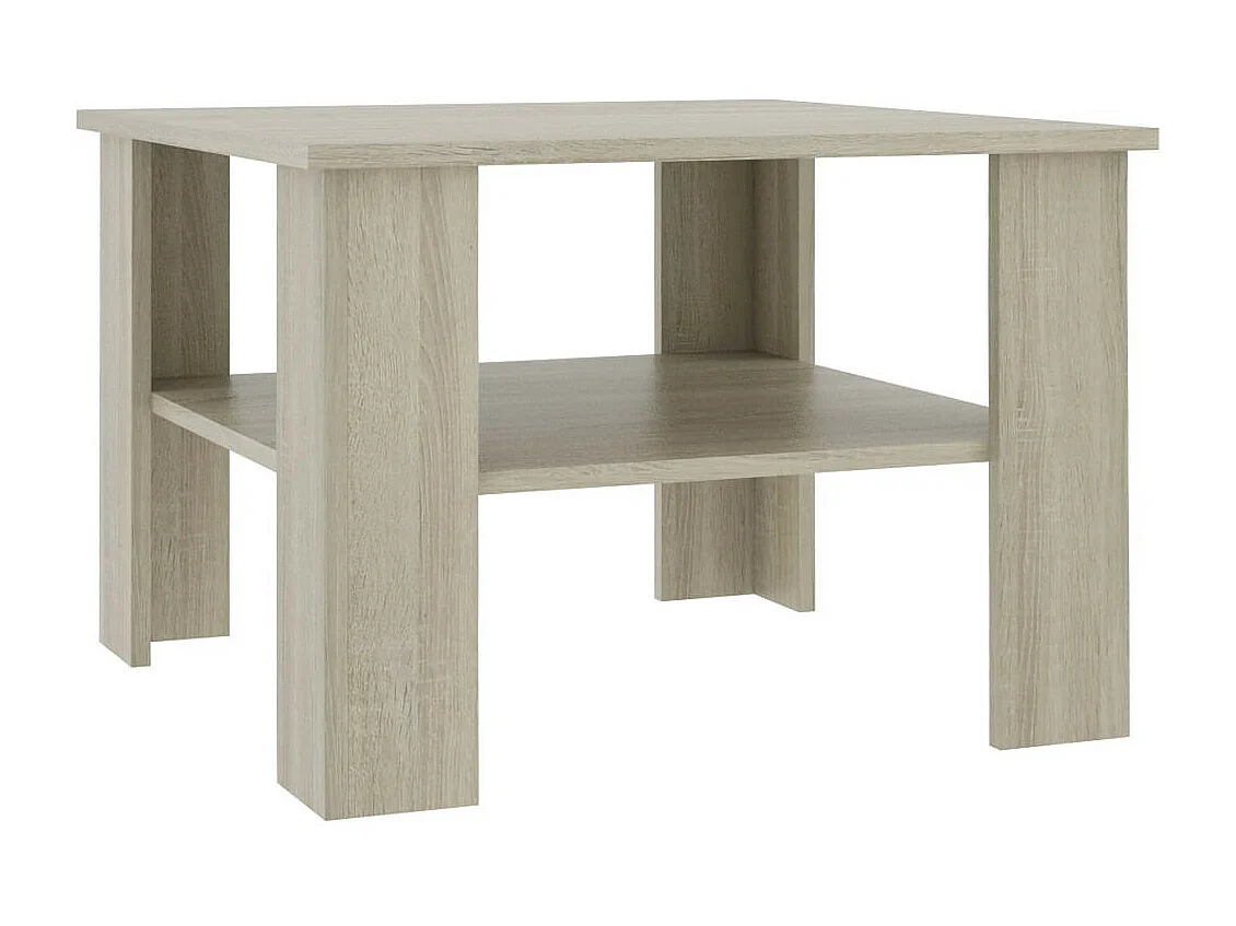 Table basse Chêne sonoma 60 x 60x42