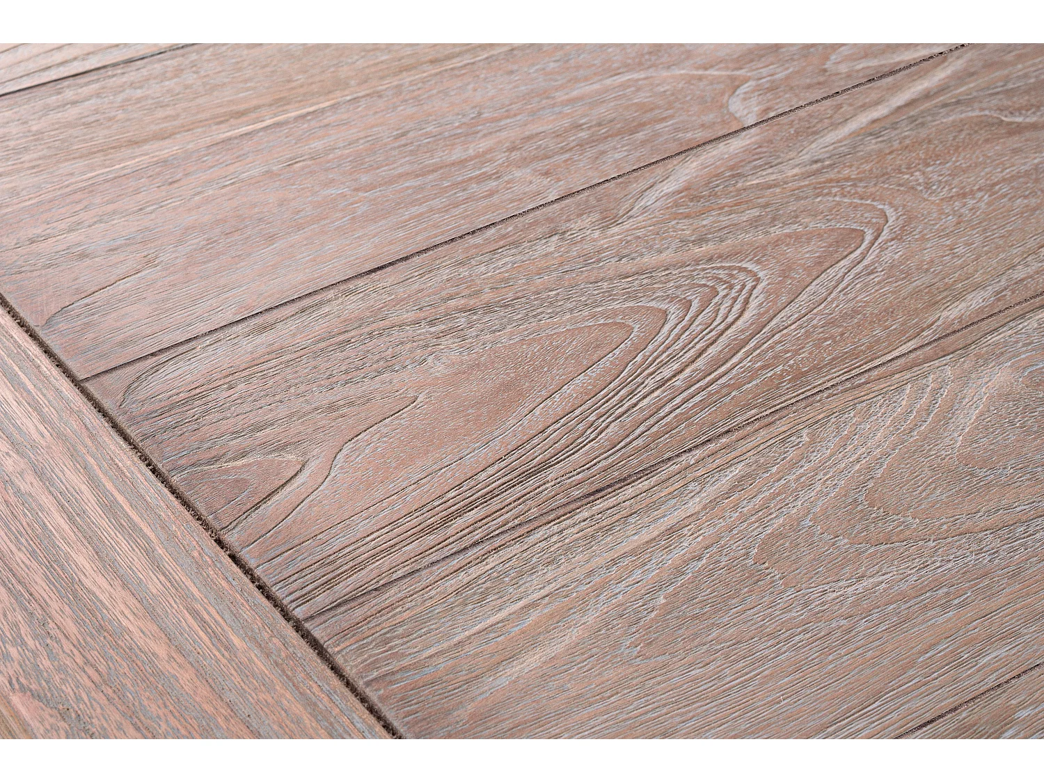 Table basse de jardin rectangle en bois teck Balou L 120cm