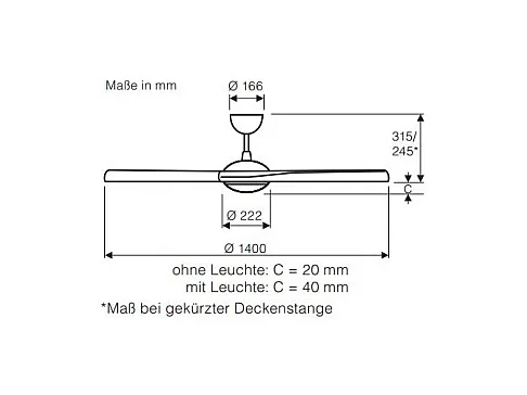 ECO INTERIOR 140, Ventilateur sans lumière, CasaFan