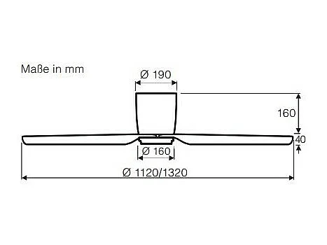 ECO PLANO II 112, Ventilatore Senza Luce, CasaFan