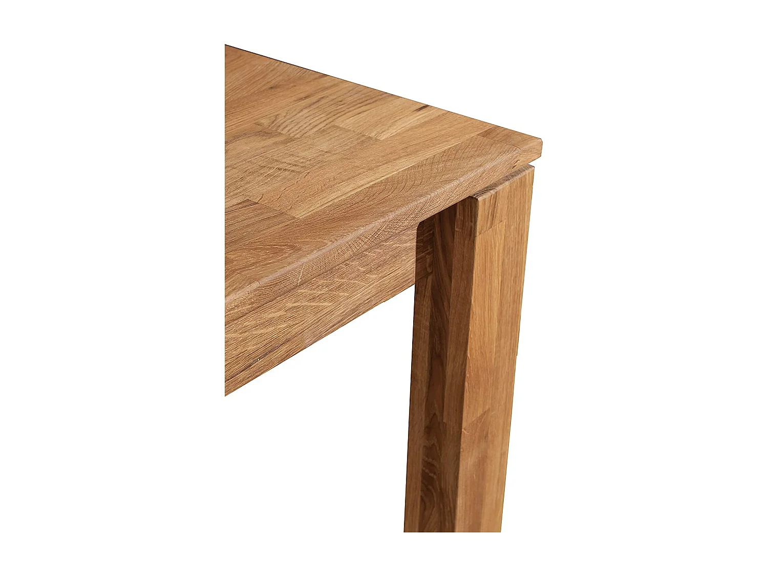 Table à manger en bois de chêne massif Ritza 180cm