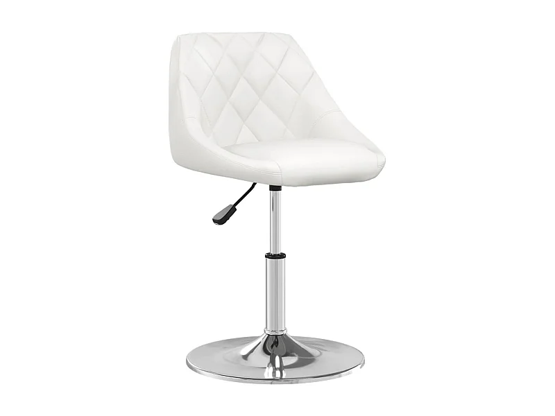 Tabouret de bar Blanc Similicuir 15