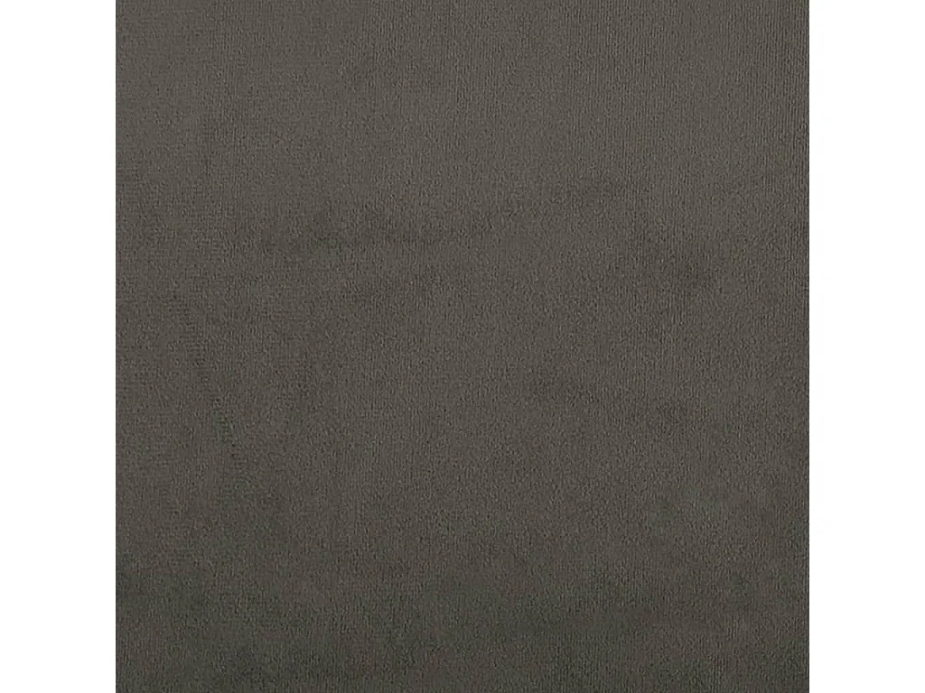 Tabourets de bar 2 pcs Gris foncé Velours 15