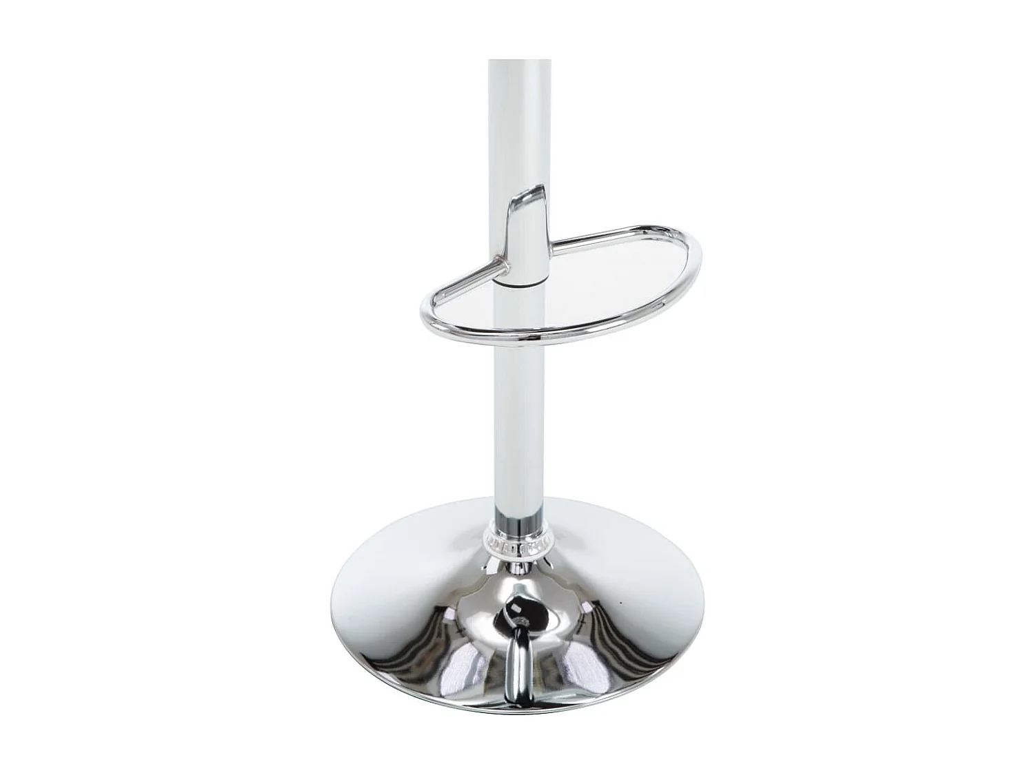 Tabourets de bar 2 pcs Noir Similicuir Cobra