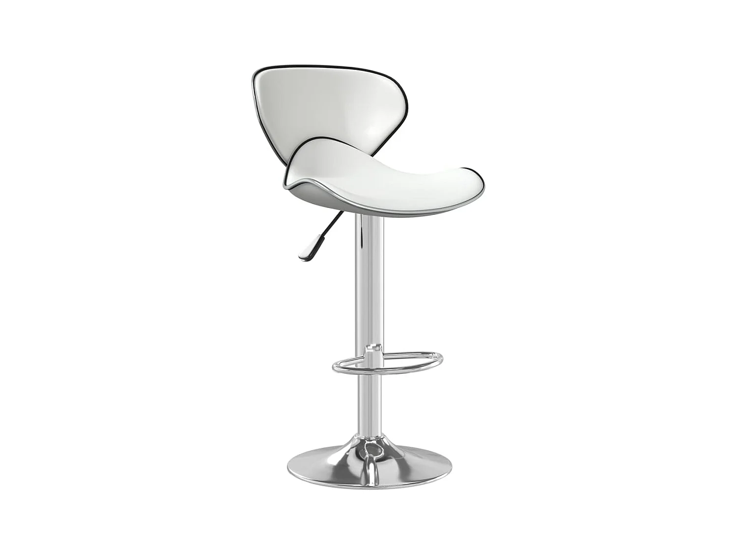 Tabouret de bar Blanc Similicuir 14