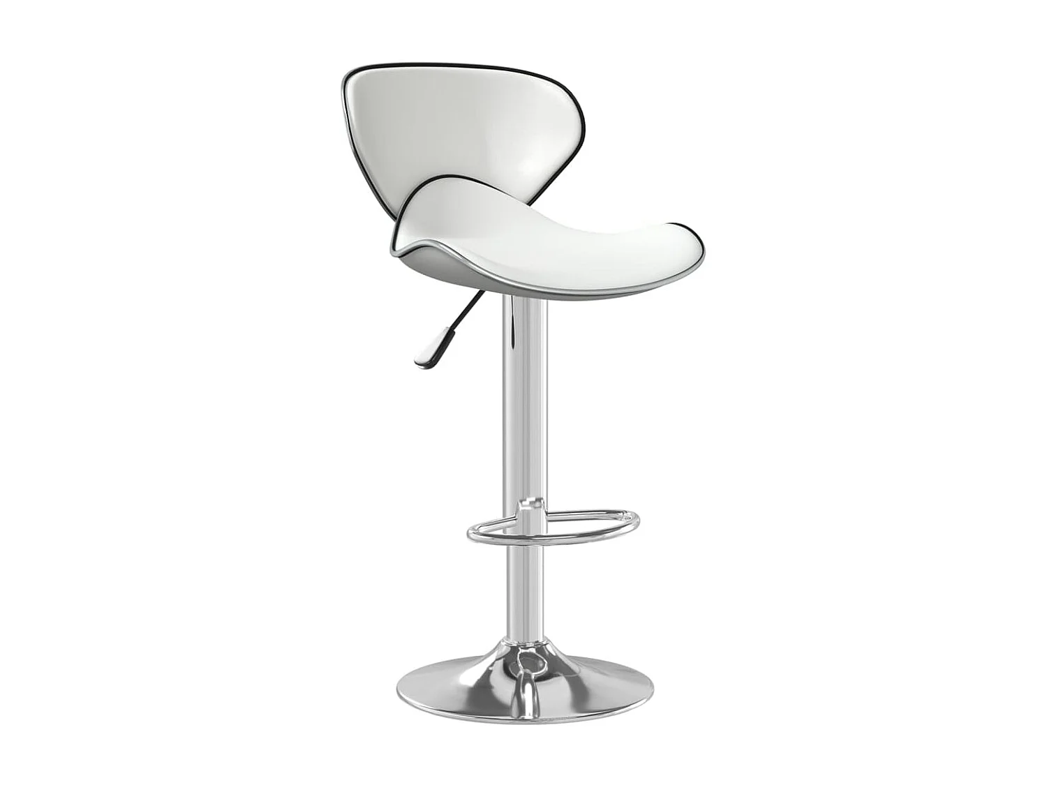 Tabouret de bar Blanc Similicuir 14