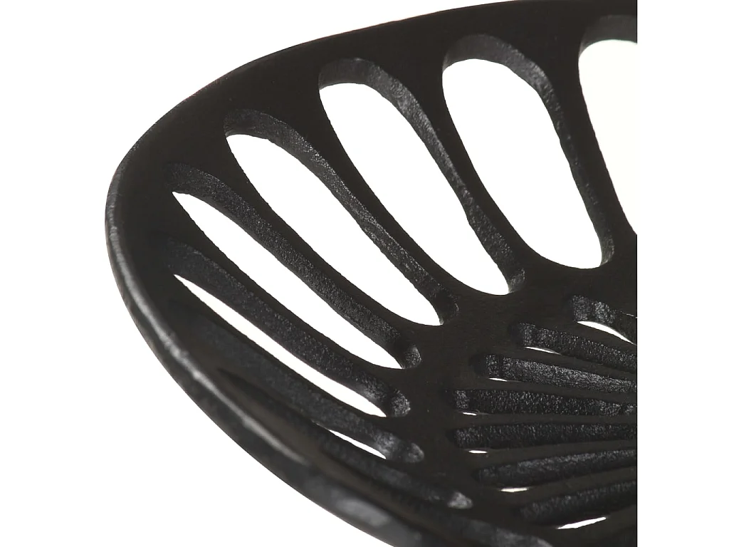 Tabouret de bar Noir Fonte