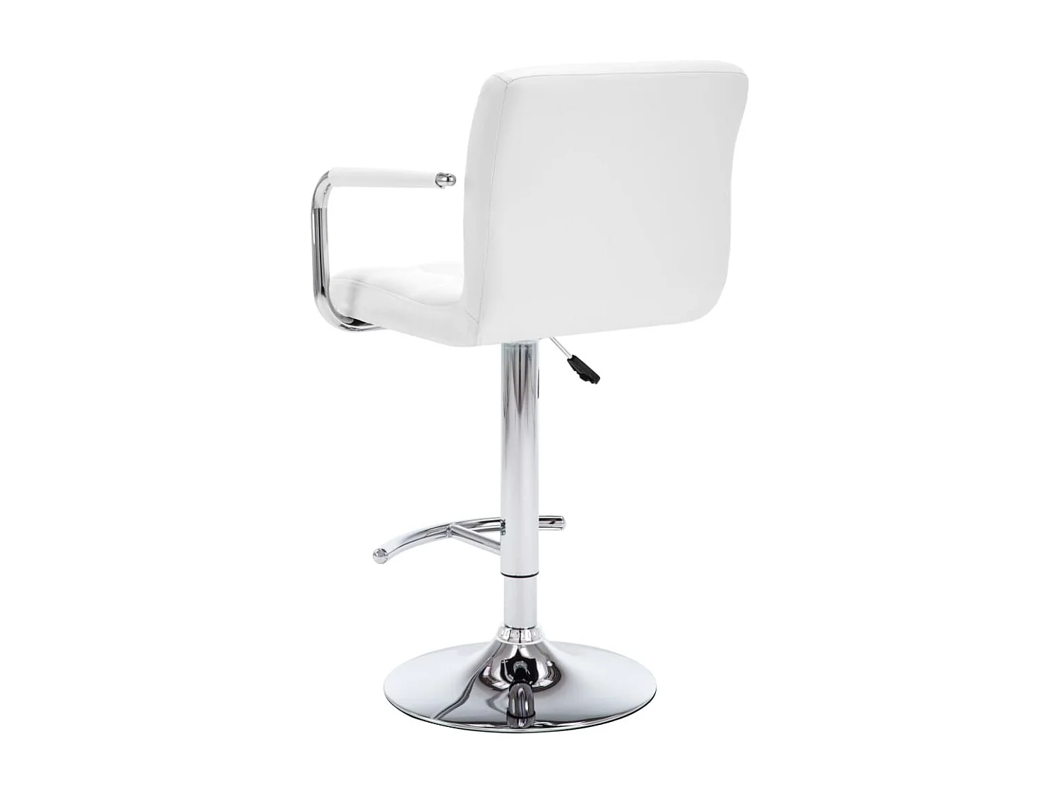 Tabourets de bar 2 pcs Blanc Similicuir Kila