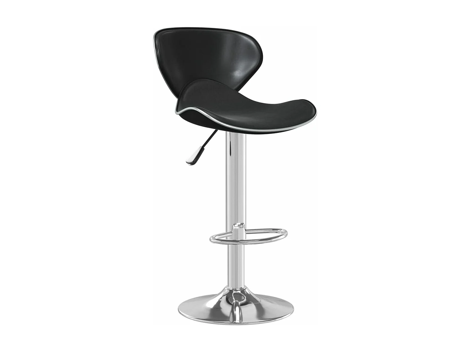 Tabouret de bar Noir Similicuir 7