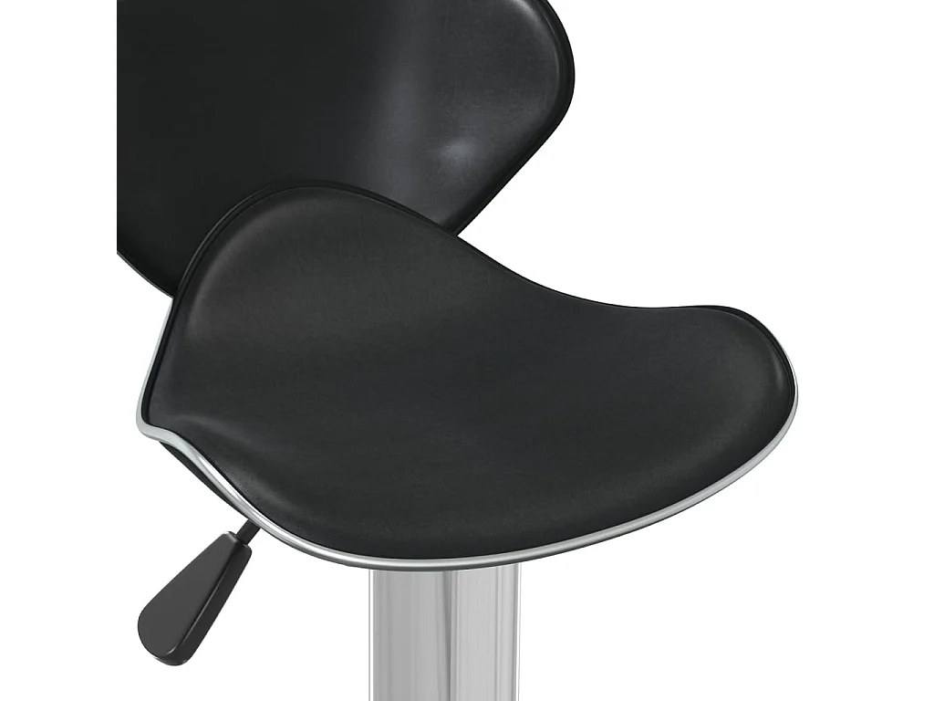 Tabouret de bar Noir Similicuir 7