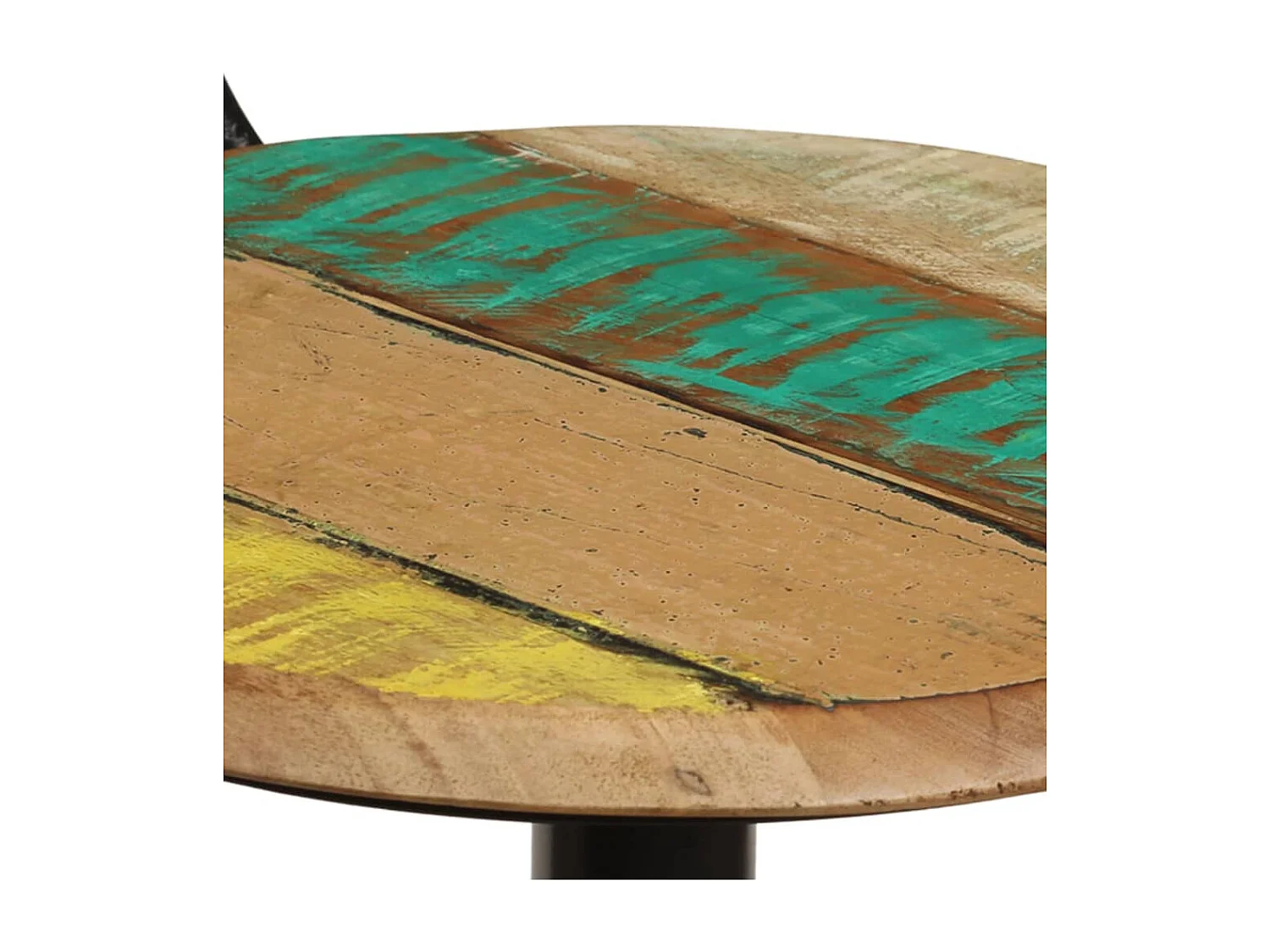 Tabourets de bar 2 pcs Bois de récupération massif