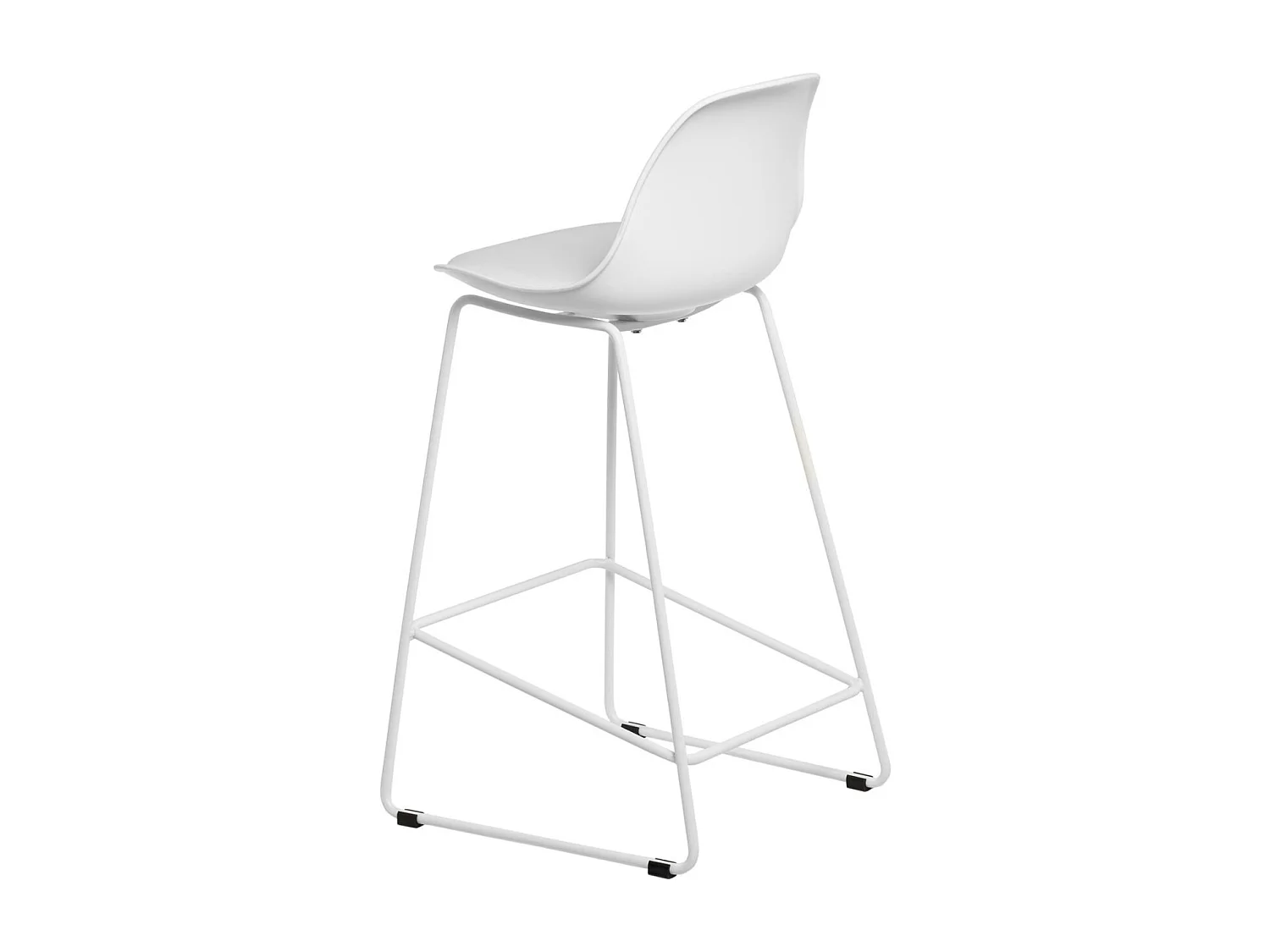 Tabouret moderne Dynamik 66cm-Couleur Blanc