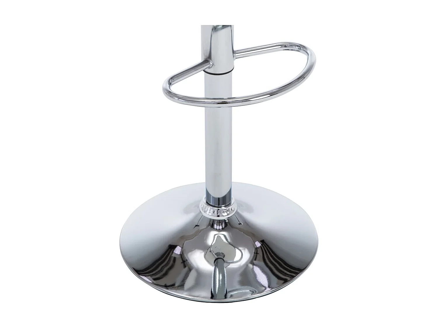 Tabourets de bar 2 pcs Gris Similicuir Cobra