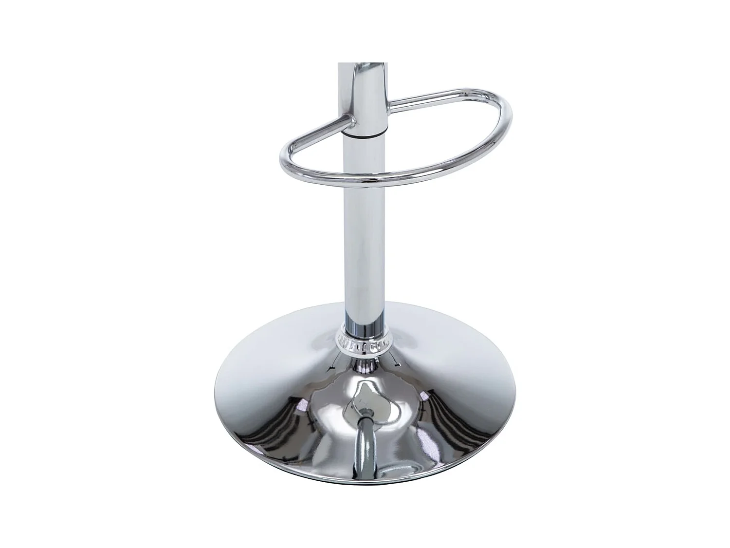 Tabourets de bar 2 pcs Gris Similicuir Cobra