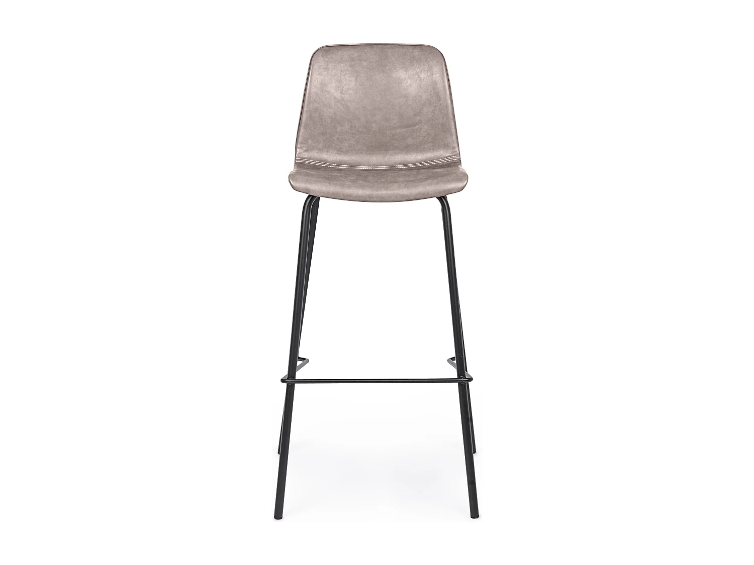 Lot de 2 tabourets de bar Kyra – Élégance Vintage-Couleur Beige