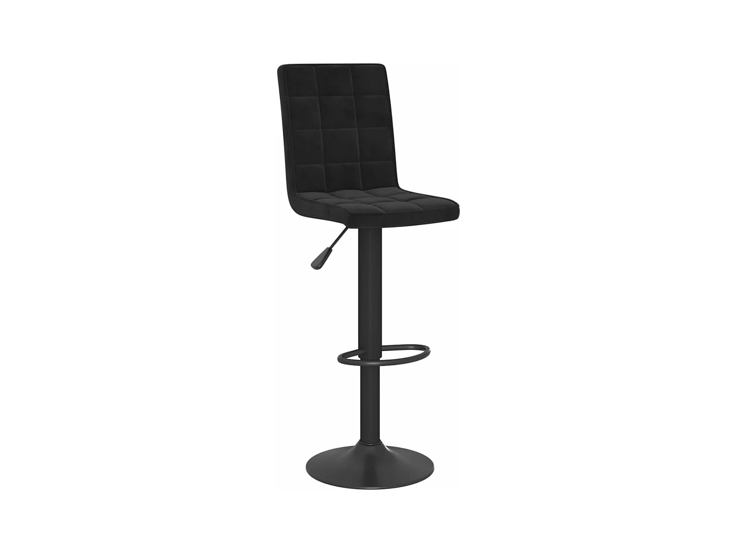 Tabouret de bar Noir Velours 22