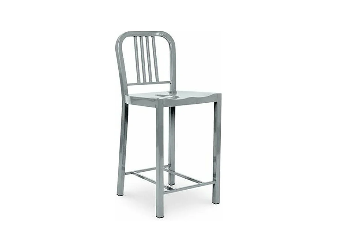 Naviko design aluminium kruk 60 cm-Kleur Zwart