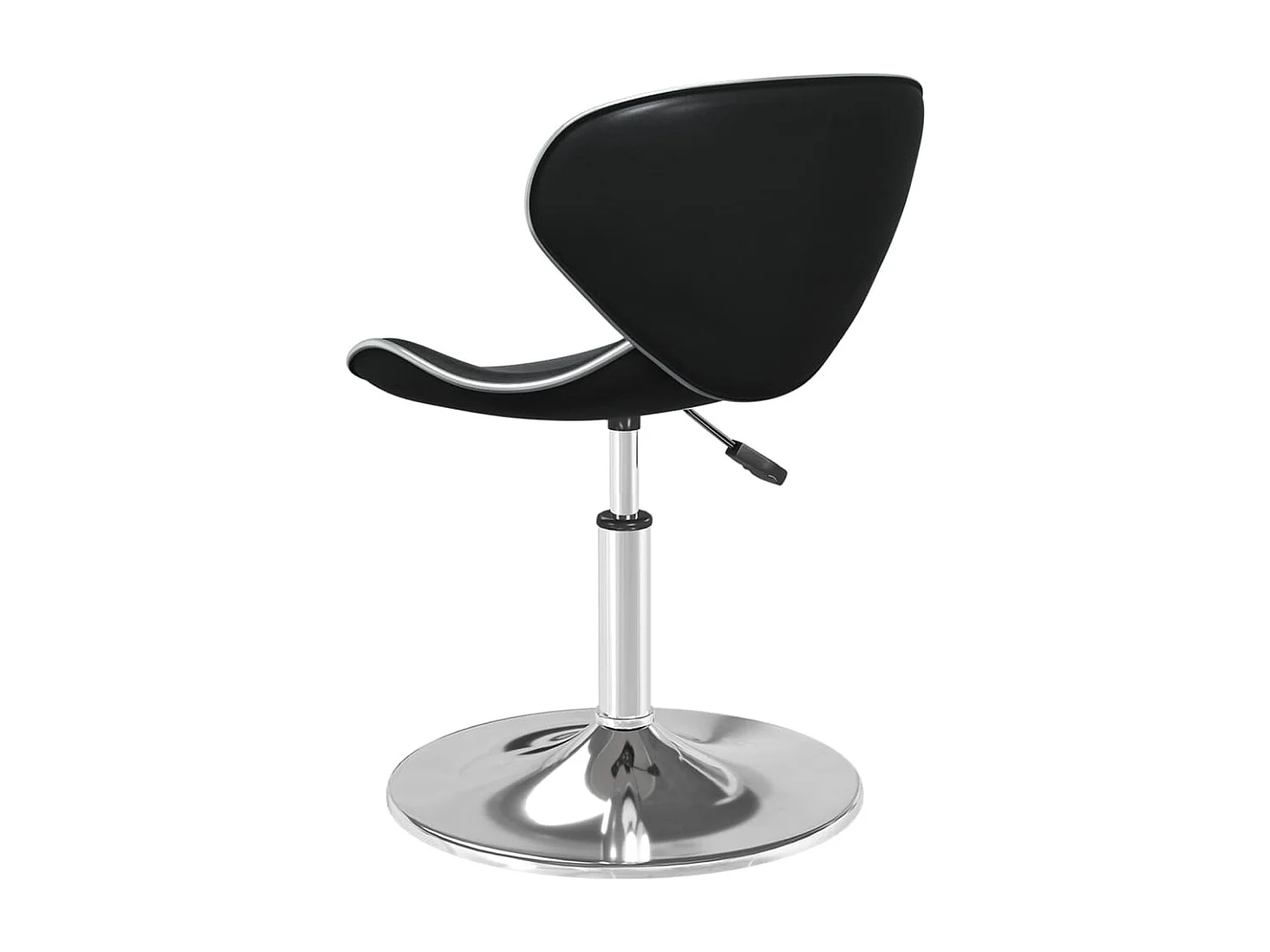 Tabouret de bar Noir Similicuir Kabro