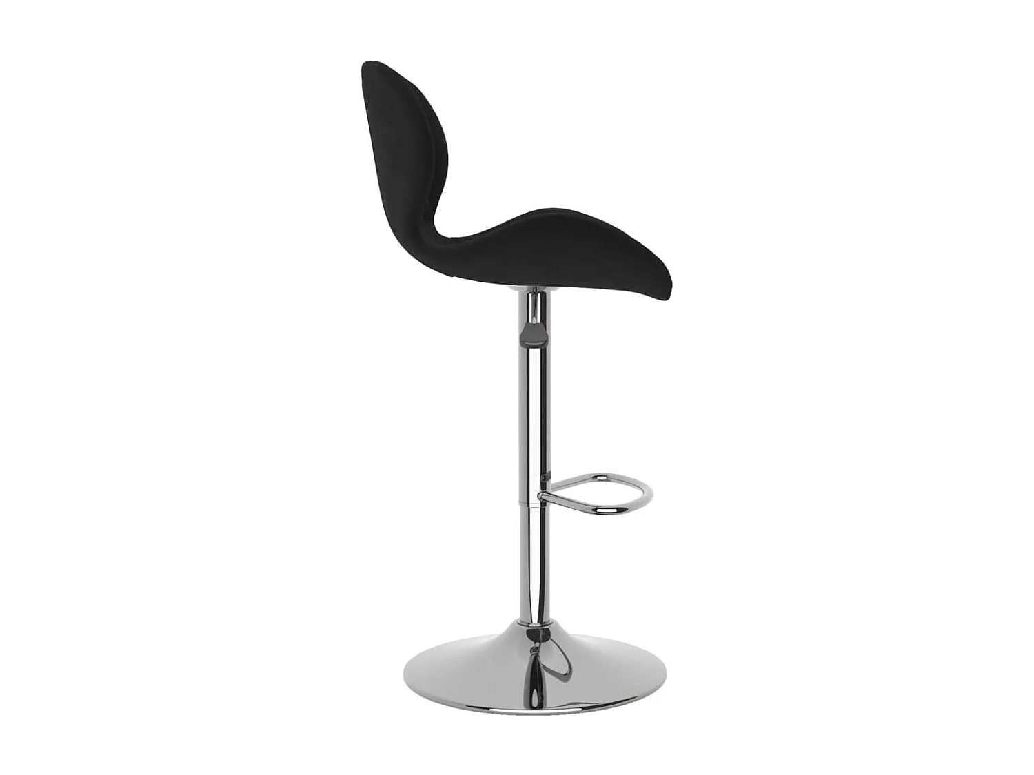 Tabourets de bar 2 pcs Noir Velours 13