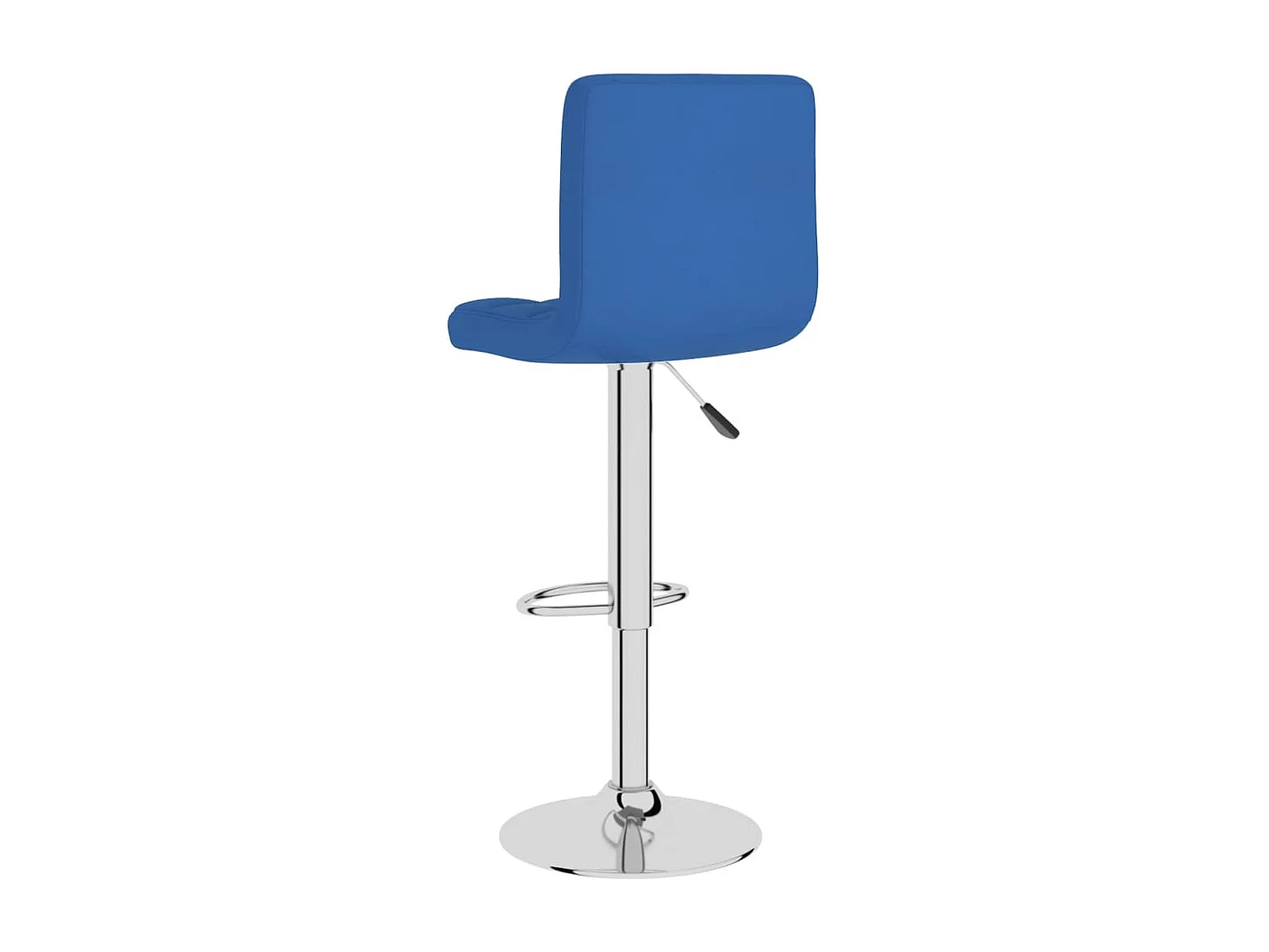 Tabourets de bar 2 pcs Bleu Tissu